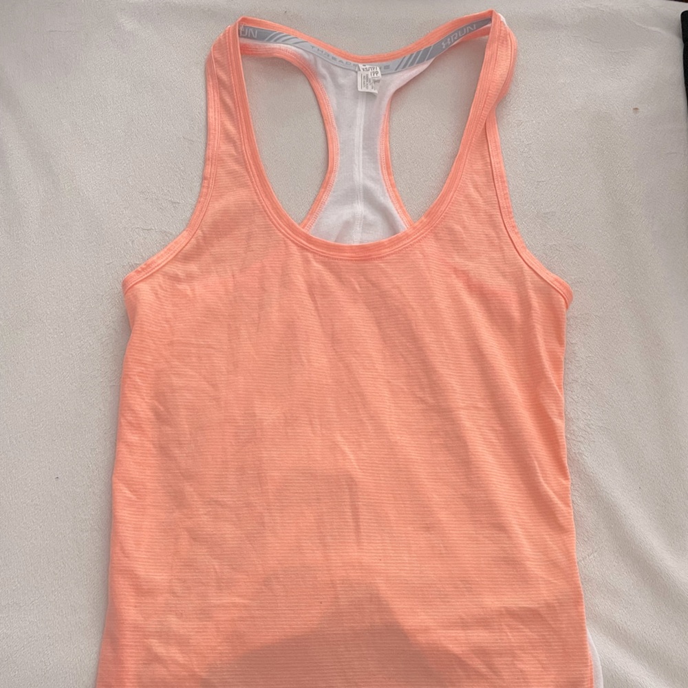 Under armpit stripe racer workout tank